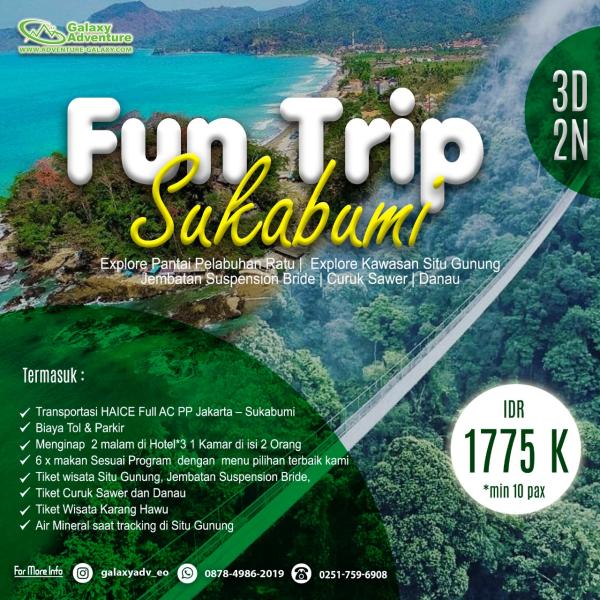 Fun Trip Outbound Gathering Sukabumi 3d2n