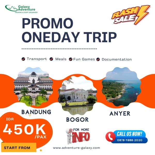 One Day Trip Outbound Gathering Bogor Bandung Anyer
