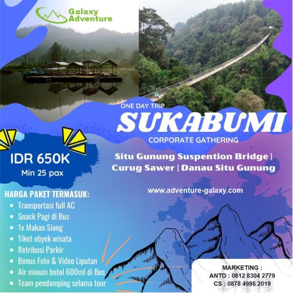 One Day Trip Outbound Sukabumi