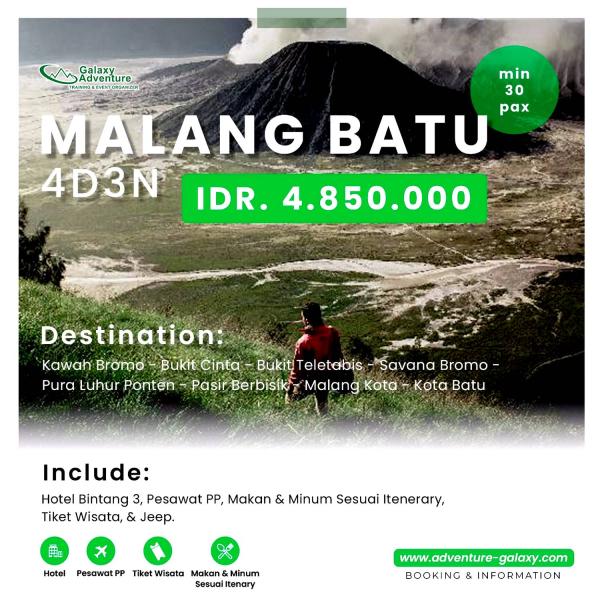 Paket Tour And Gathering Outing Malang Batu