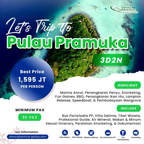 Paket Tour And Gathering Outing Pulau Pramuka